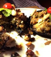 Portobello‘s gevuld met lamsgehakt